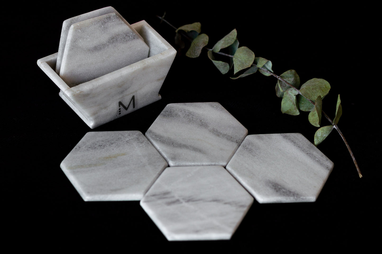 PORTAVASOS MARIN CIRCULAR Y HEXAGONAL